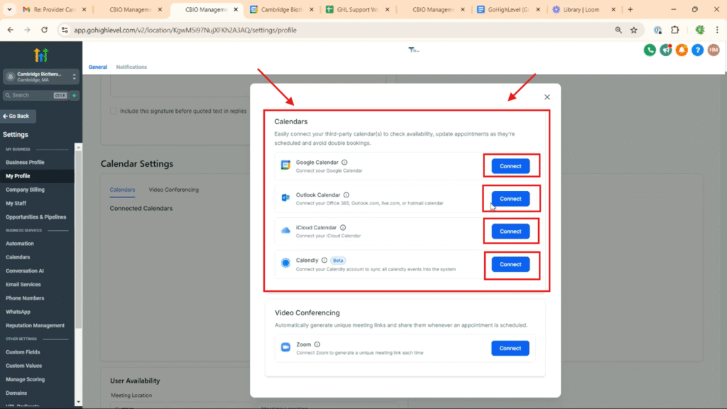 GHL Calendar Smart Sync
