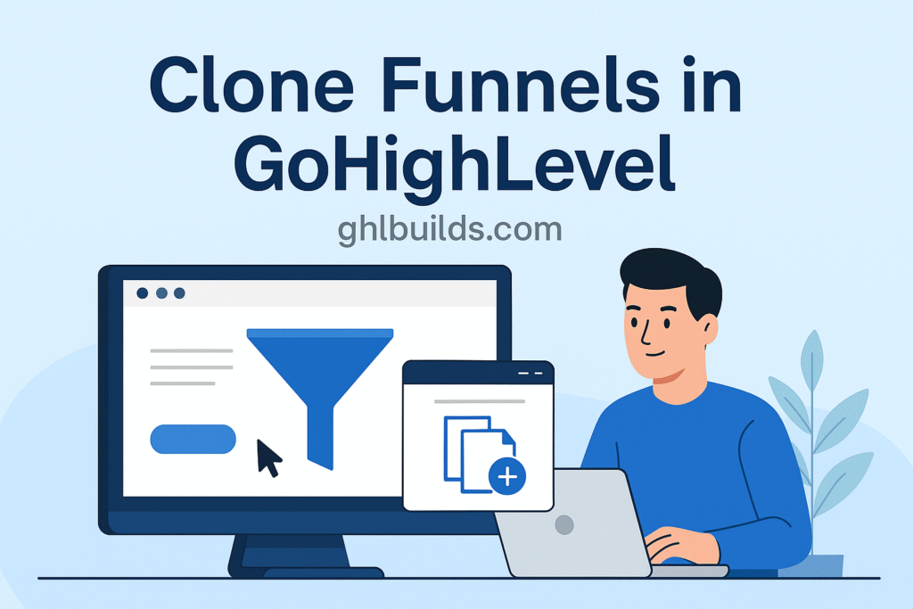 Clone Funnels in GoHighLevel