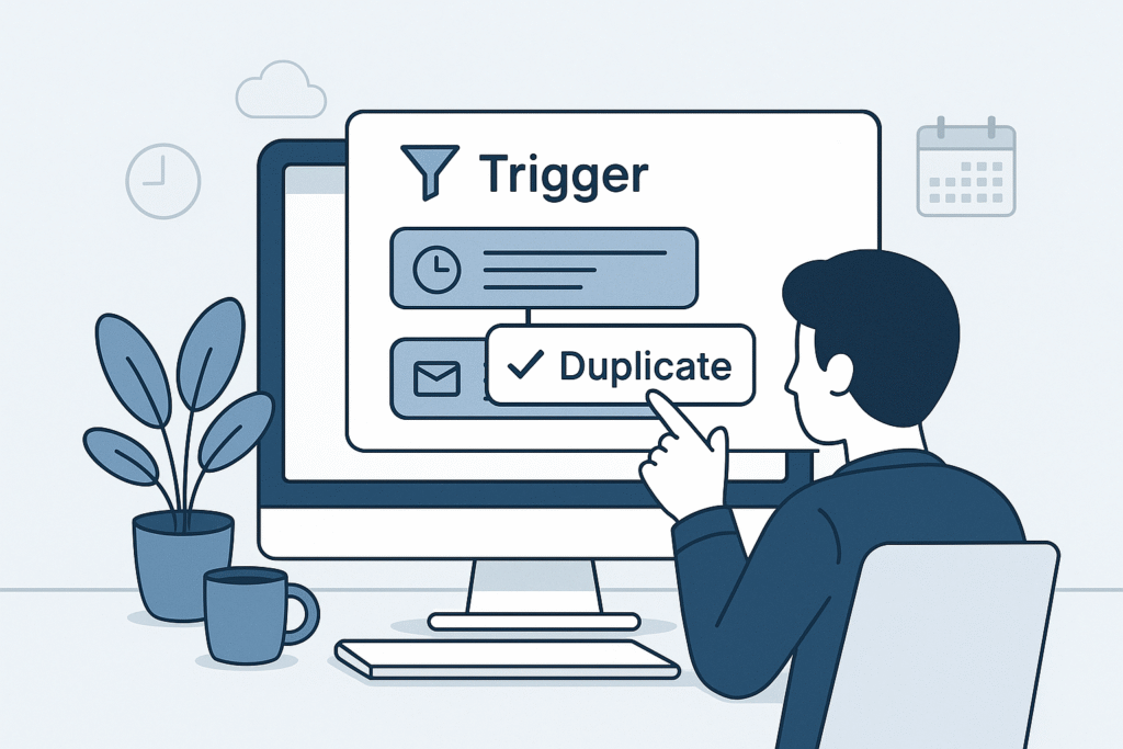 Duplicate a HighLevel
 Trigger
