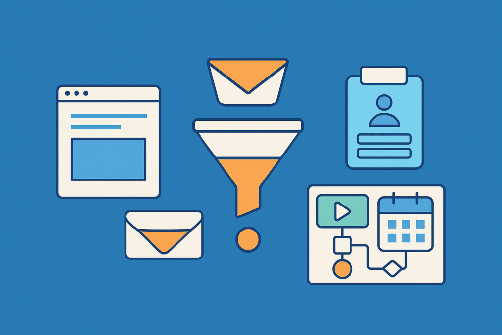 creating funnels with HighLevel