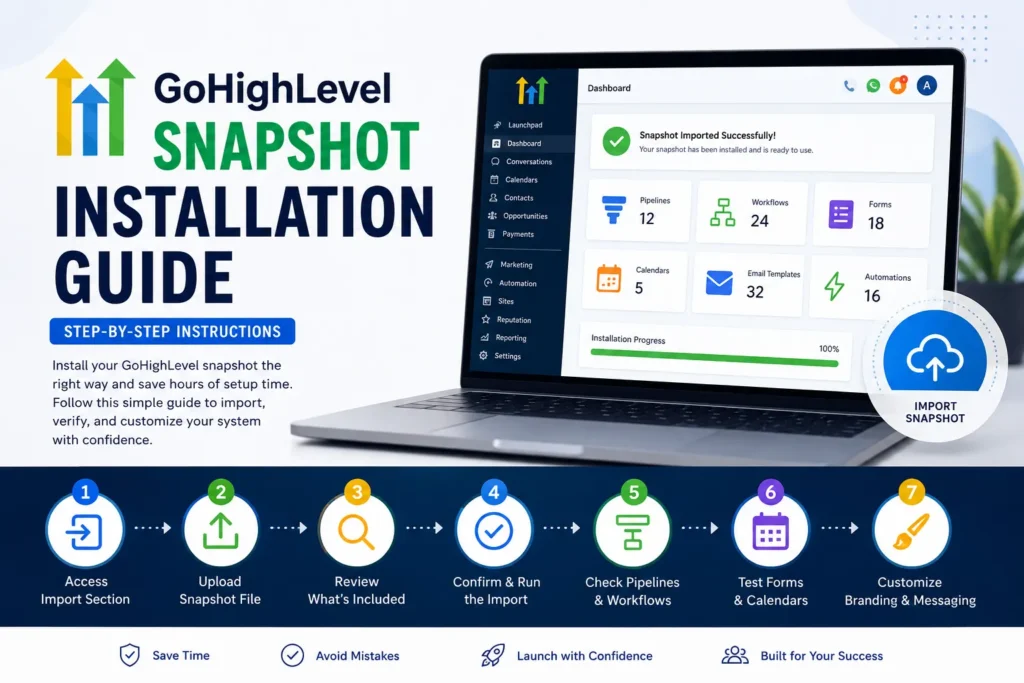 GoHighLevel Snapshot Installation Guide