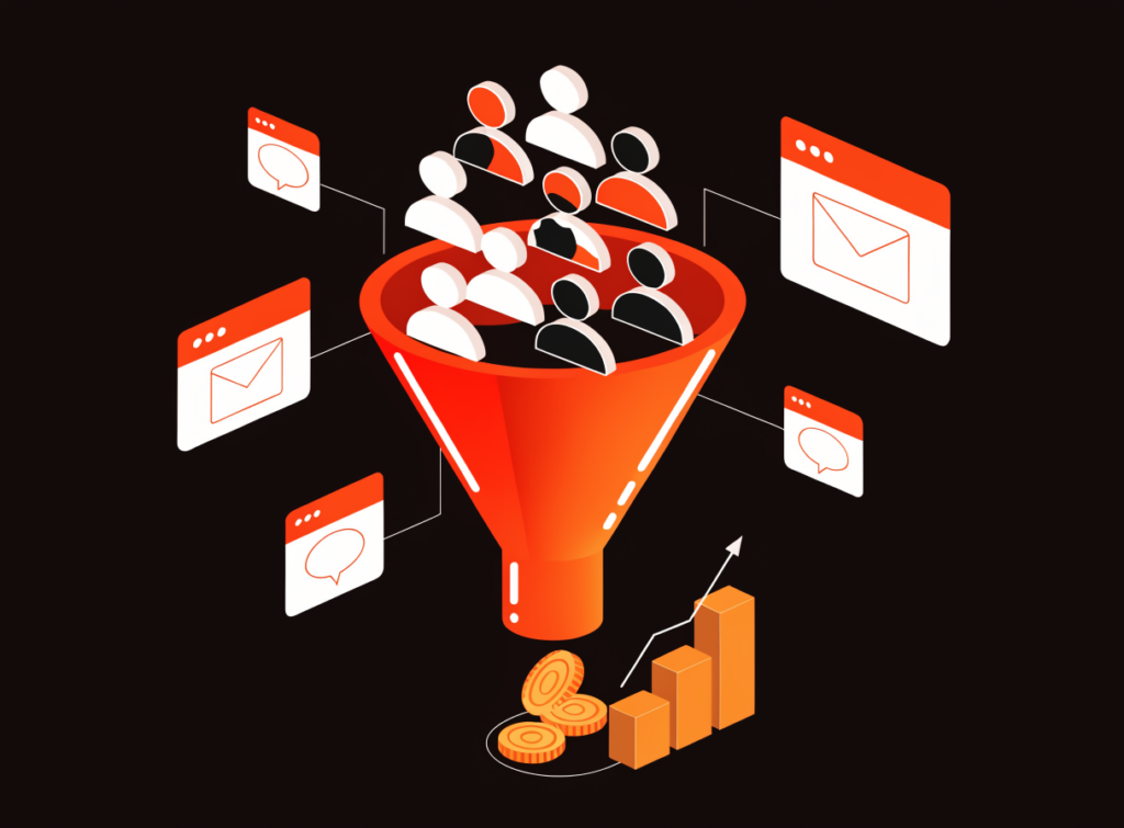 GoHighLevel sales funnel converting leads into revenue