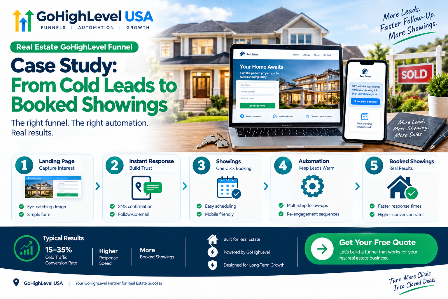 Real Estate GoHighLevel Funnel