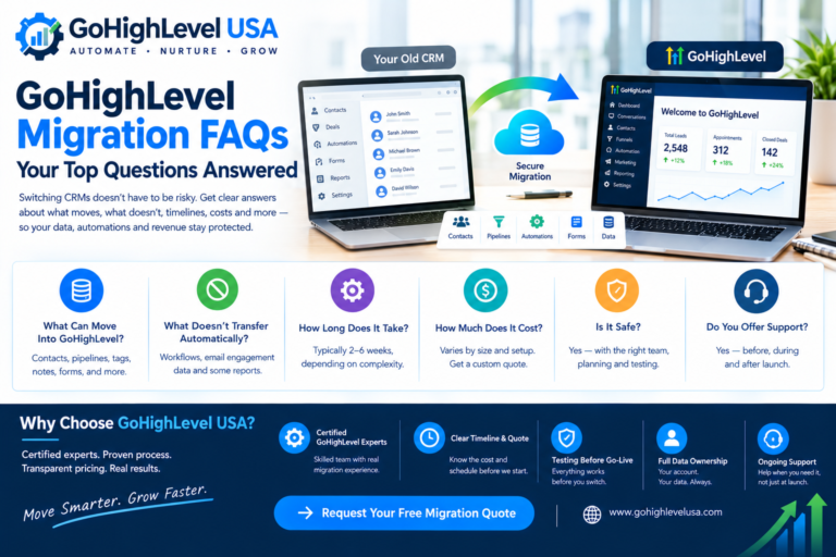 GoHighLevel Migration FAQs