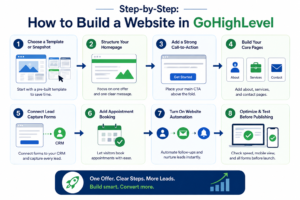 How to build a website in gohighlevel