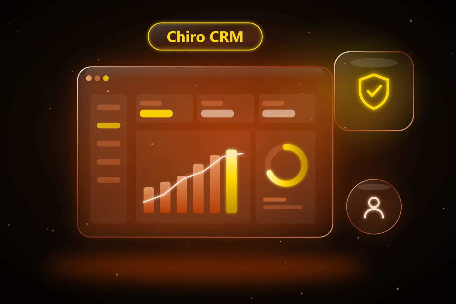Chiropractic CRM pipeline on GoHighLevel showing new-patient exam and care-plan stages