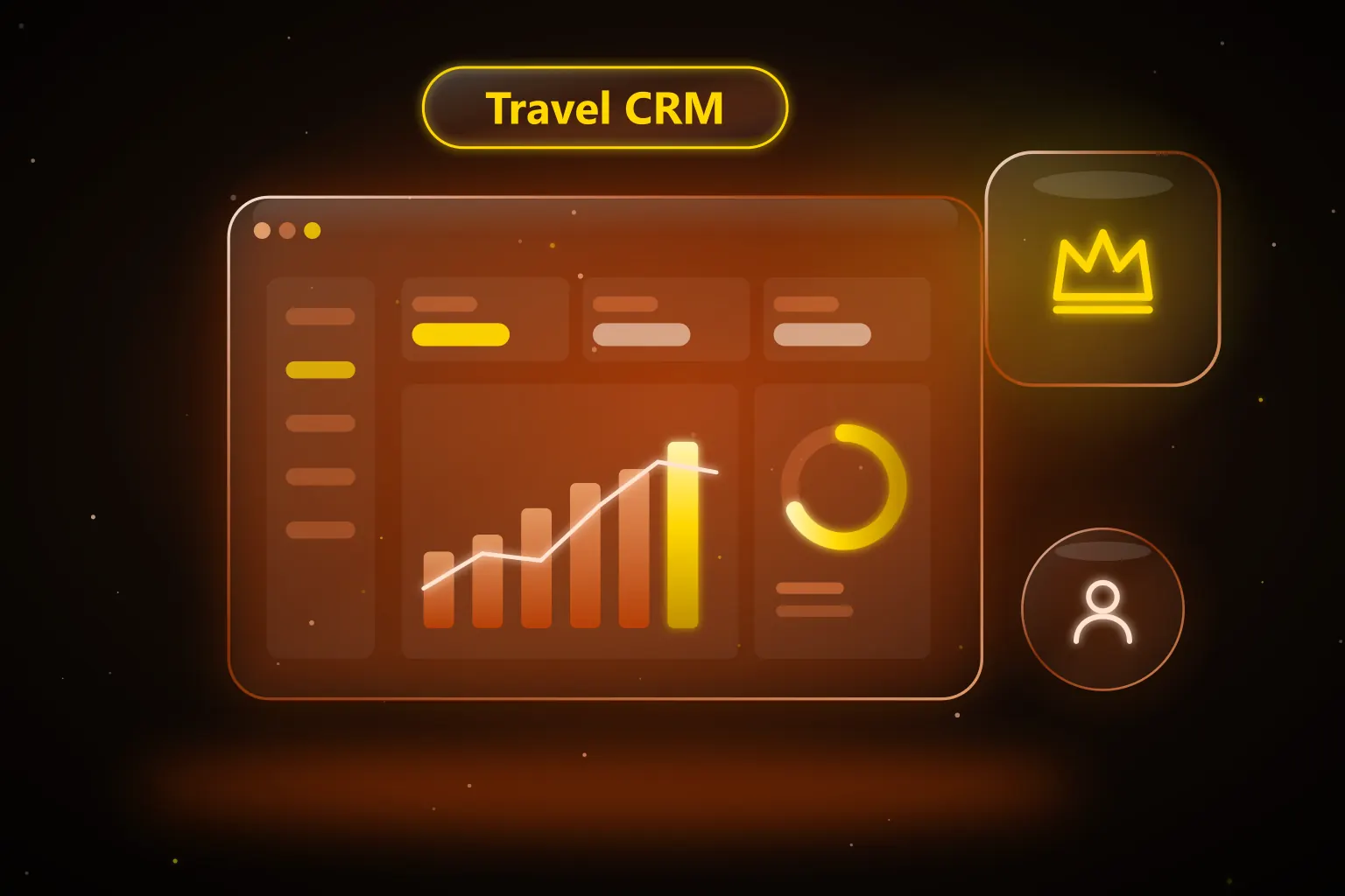 Travel agency CRM on GoHighLevel showing trip pipeline from inquiry to final payment