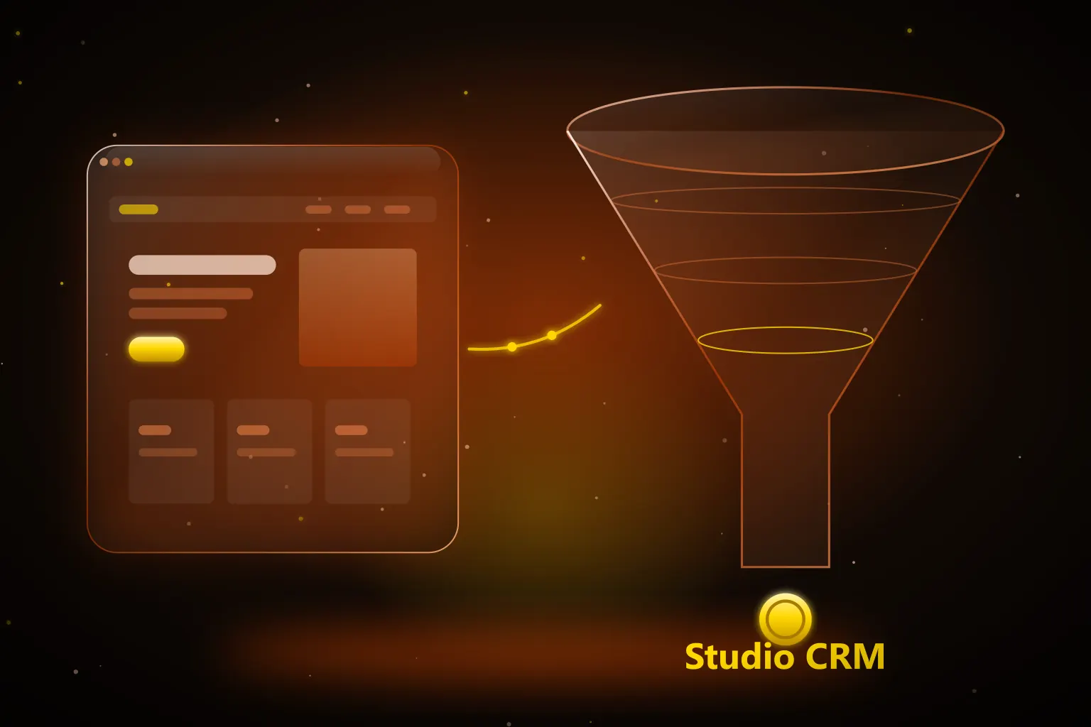 Yoga studio CRM on GoHighLevel tracking intro-offer students from first class to membership