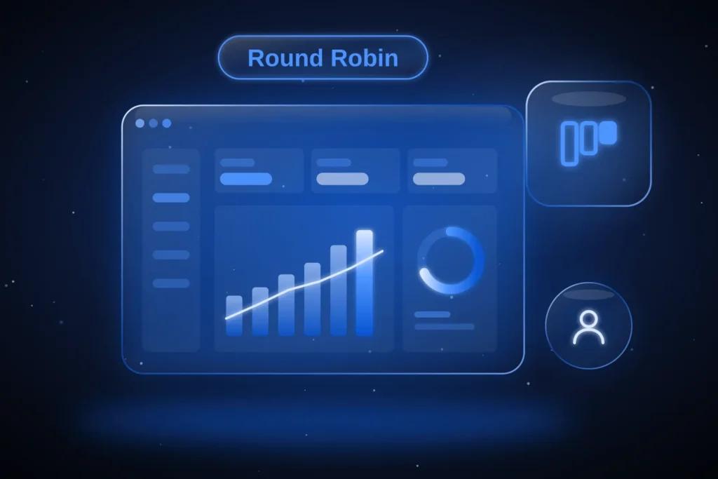 GoHighLevel round robin assigning leads and appointments across a team
