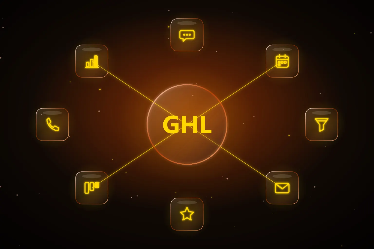 GoHighLevel agency North Carolina dashboard with contact time zones, registry status and opt-out records