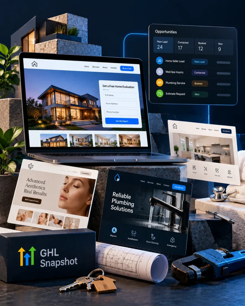 Portfolio GoHighLevel CRM illustration